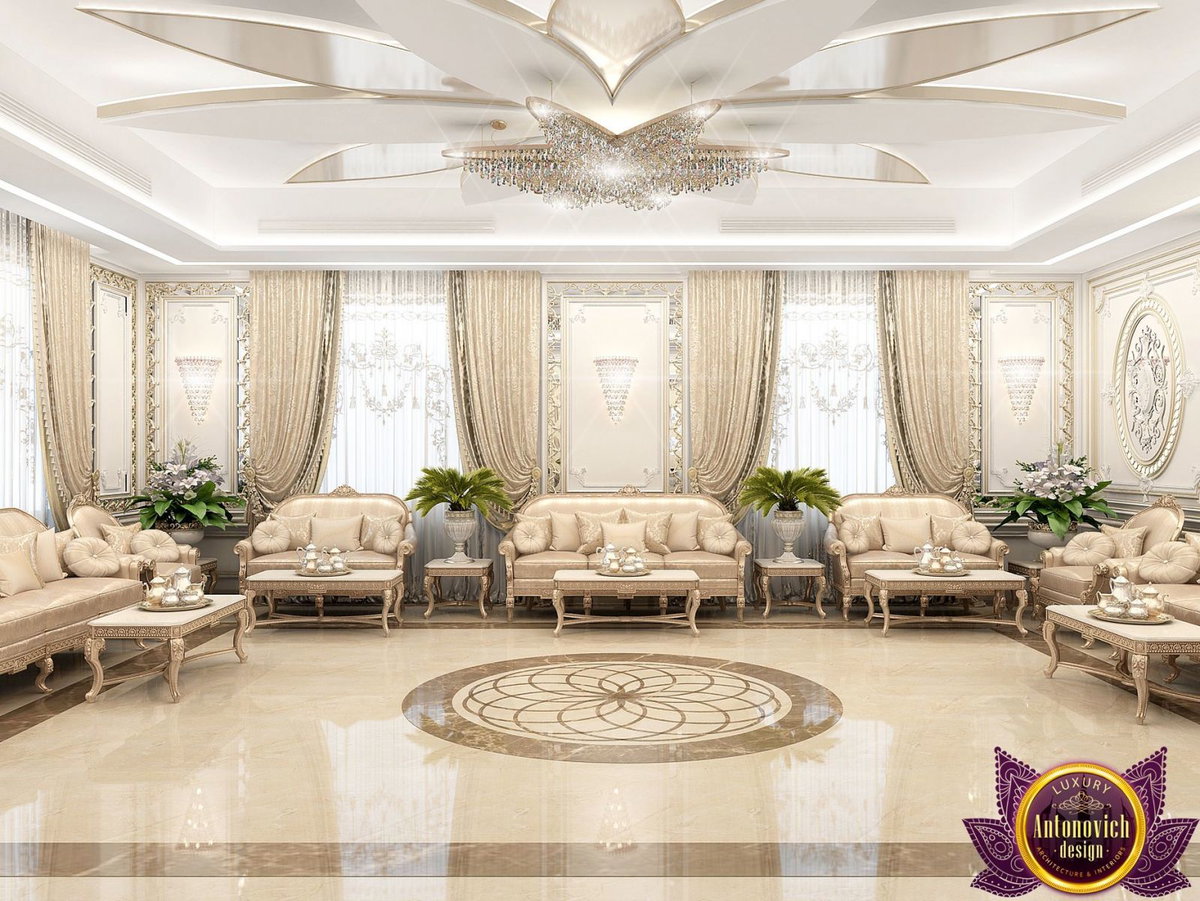 Modern Majlis with Arabic touch