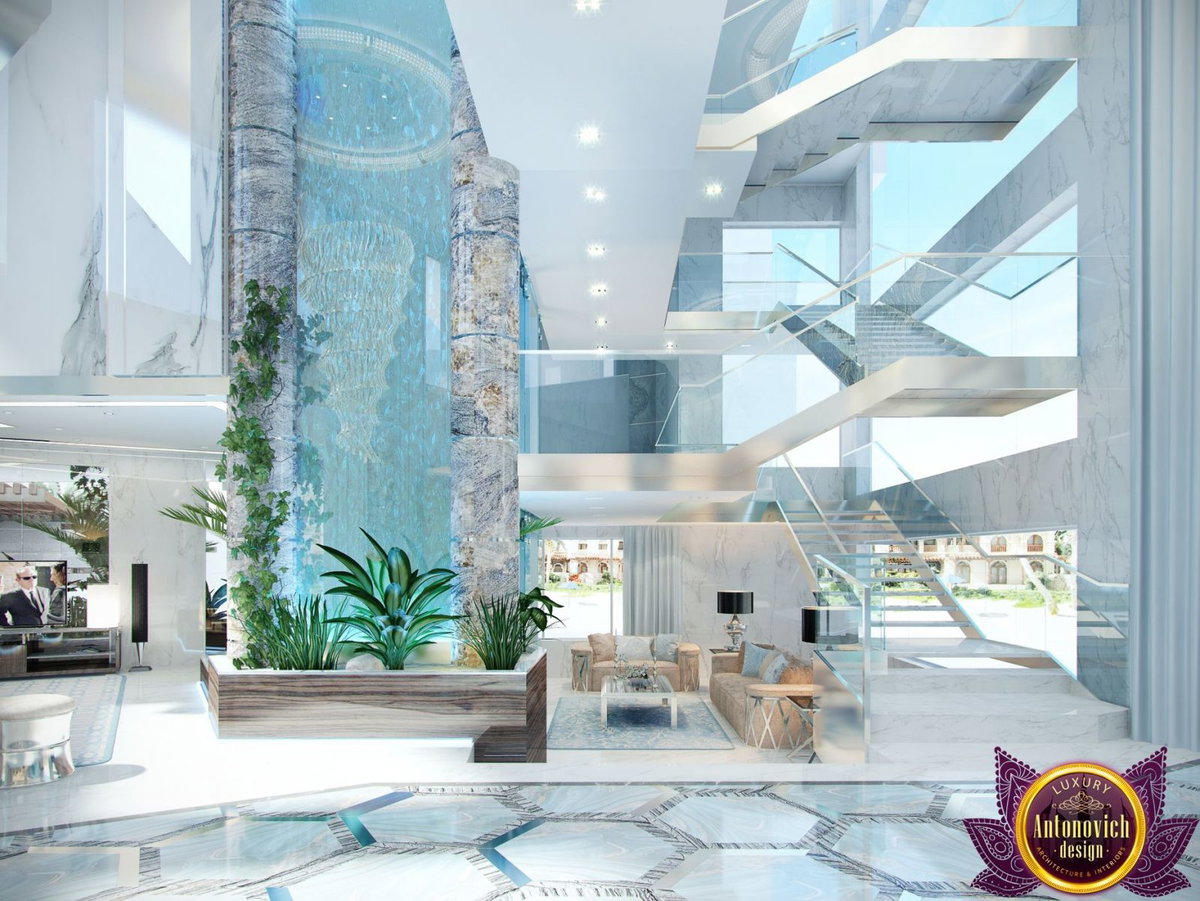modern villa interior design