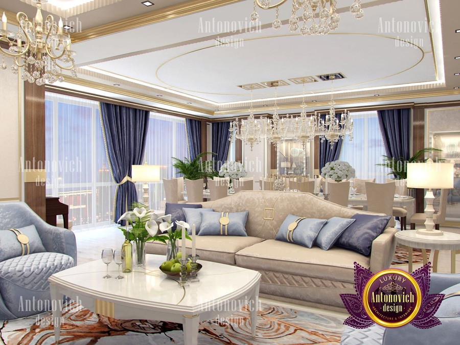 Interior Design of a Luxury Villa in Dubai Jumeirah Golf Estates Villas