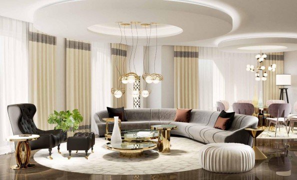 معرض صور التصميم الداخلي في دبي من لاكشري انتونوفيتش ديزاين