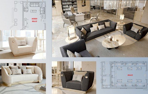 معرض صور التصميم الداخلي في دبي من لاكشري انتونوفيتش ديزاين