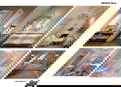 This picture shows a large, yellow-orange sun setting over a body of water. The sun is partially occluded by the clouds, creating an array of colors in the sky ranging from deep blue to bright orange. The horizon is mostly dark blue with hints of pink and purple. In the background, a few silhouetted trees can be seen in the distance.