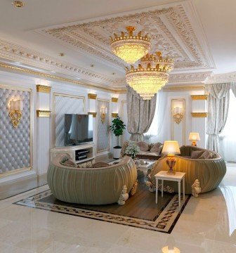 معرض صور التصميم الداخلي في دبي من لاكشري انتونوفيتش ديزاين