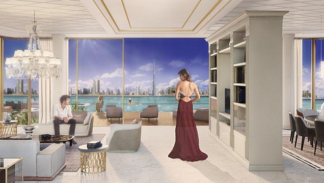 The picture shows a person performing a yoga pose called Dancer's Pose. They are standing on one leg with the other leg raised behind them and their arms stretched out above them. The person is wearing black yoga pants and a white top.