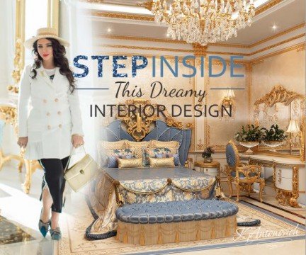 The picture shows a woman standing in a pool of water, surrounded by a lush green landscape. She is wearing a white dress and has her hands crossed in front of her. Her long dark hair is cascading down her back. In the background, mountains rise up to meet a deep blue sky dotted with clouds. The woman appears to be at peace with her natural surroundings, as if she is one with nature.