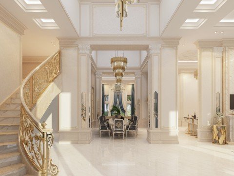 معرض صور التصميم الداخلي في دبي من لاكشري انتونوفيتش ديزاين