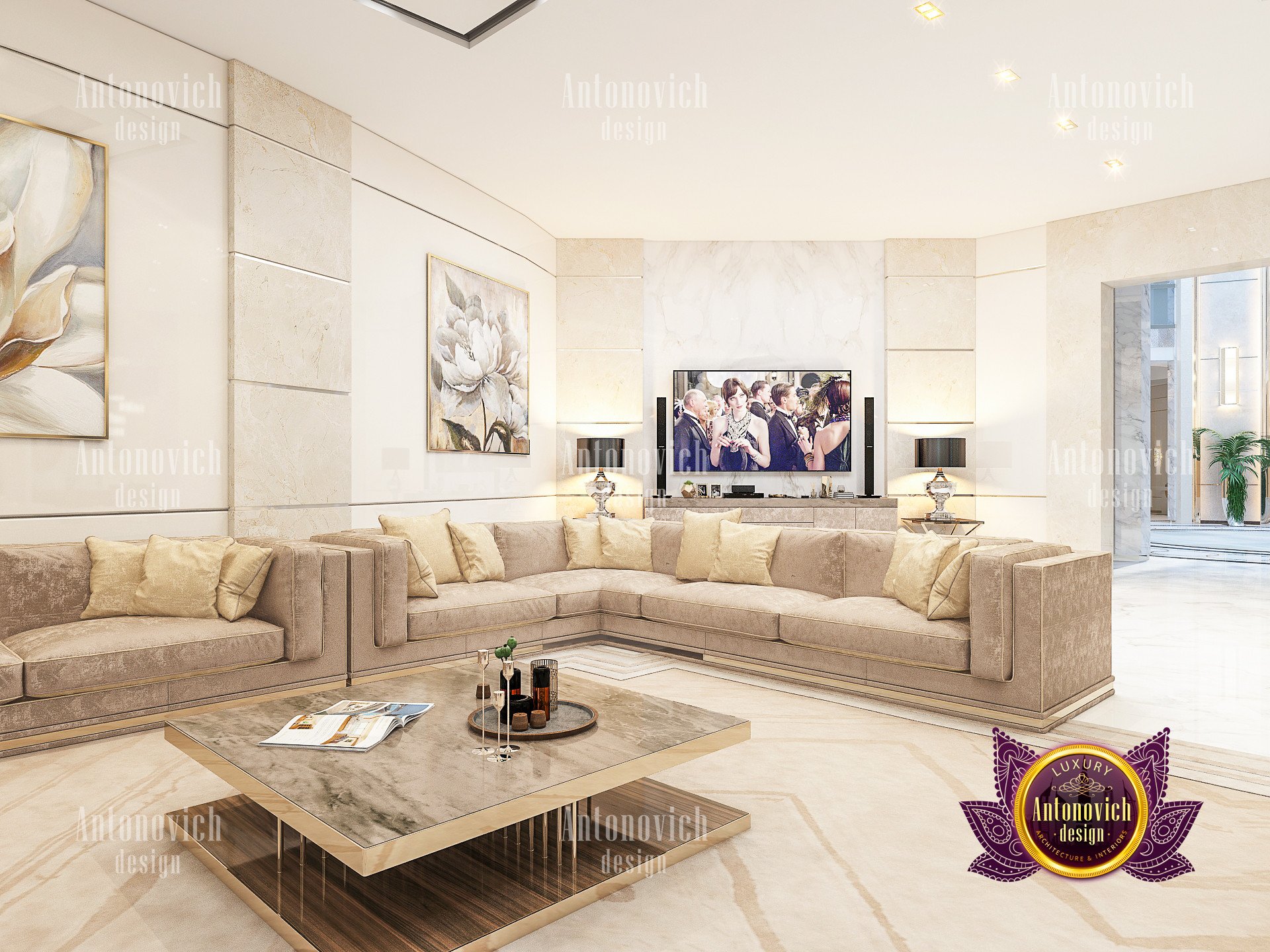 Comfort villa family interior