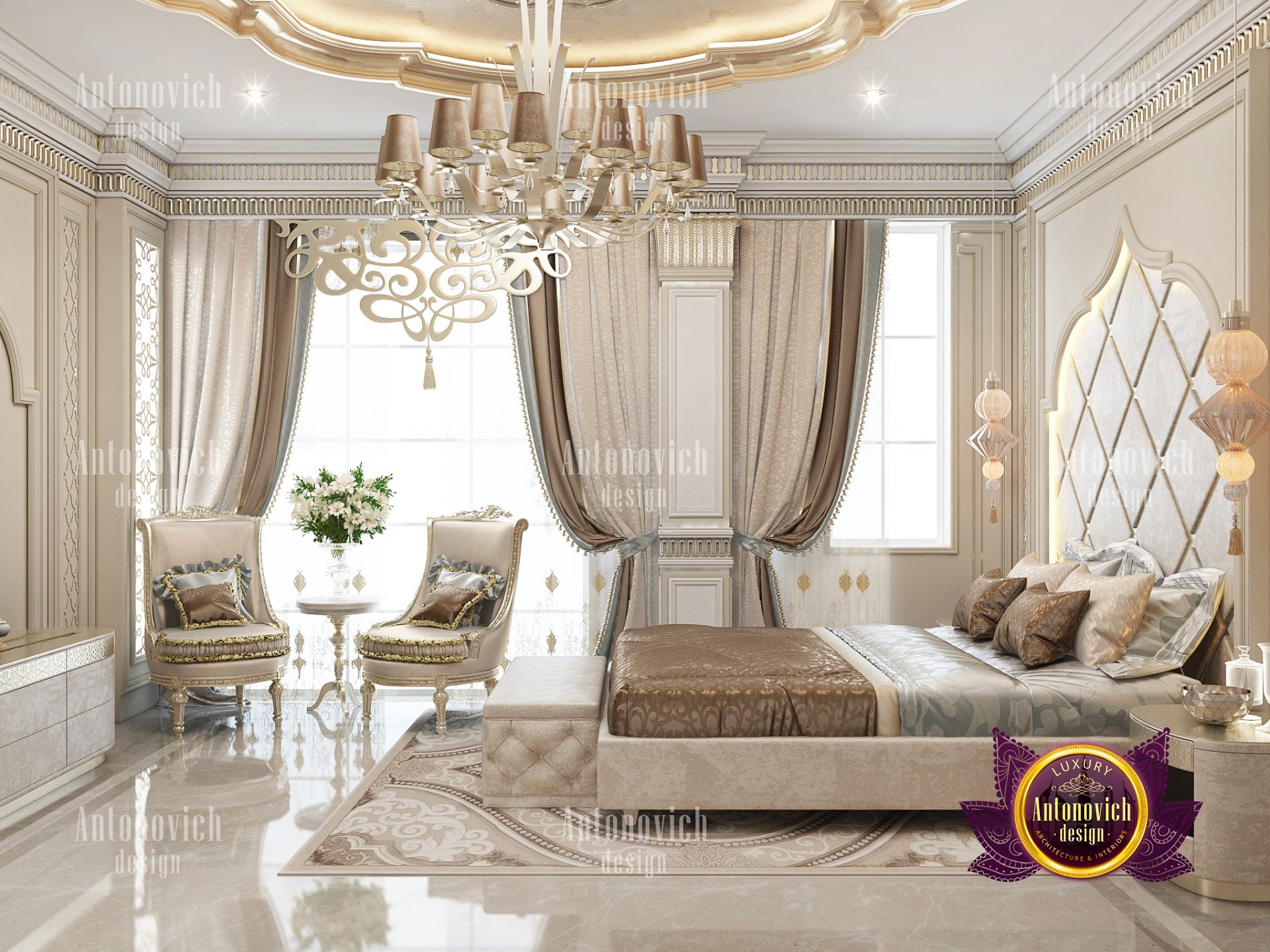 Amazing Villa Interior Design in Turkmenistan