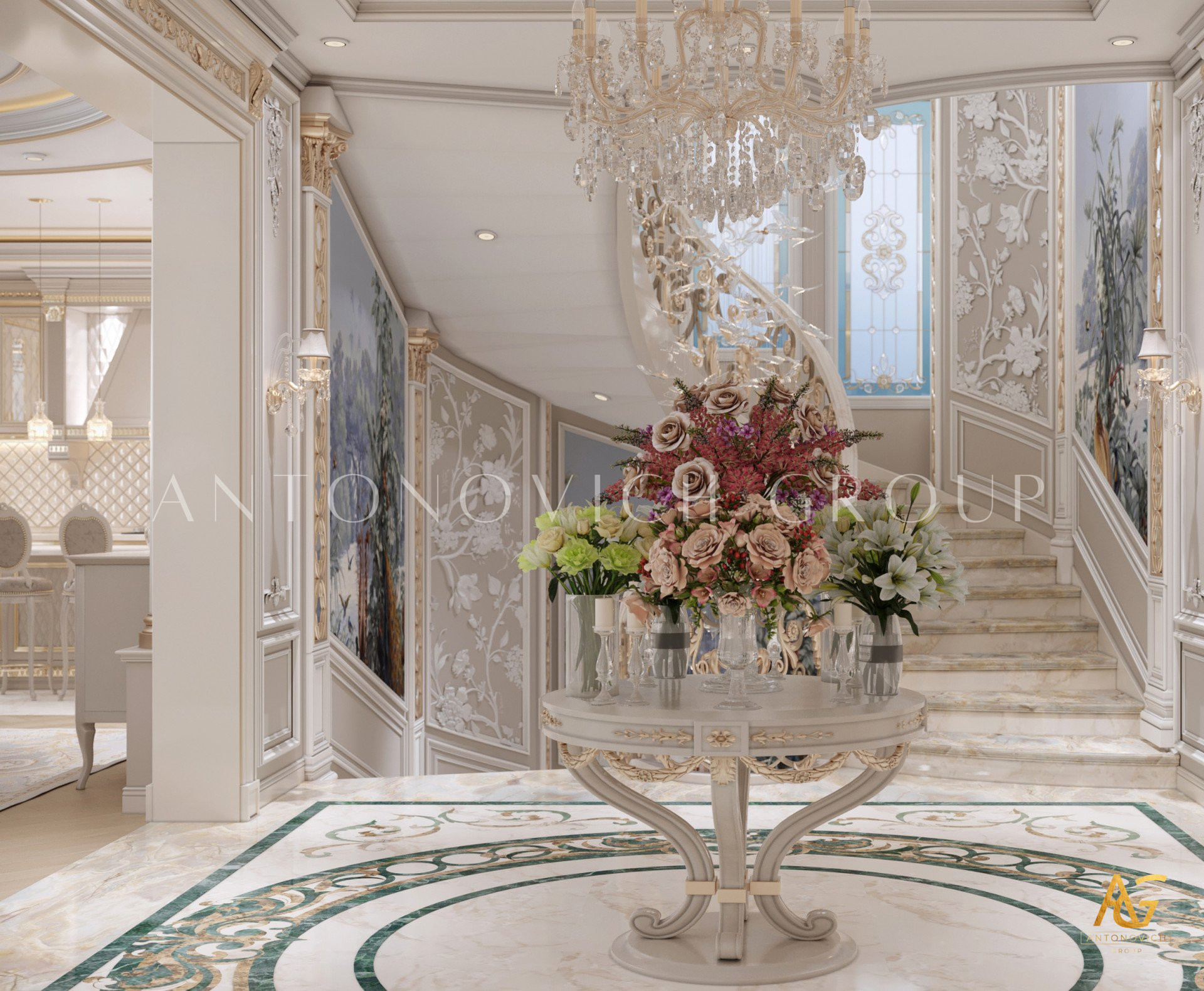 Classical Villa Design in Dubai