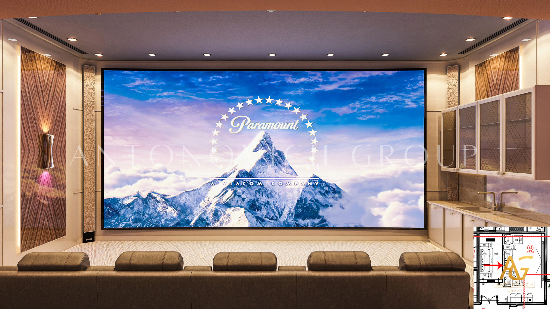 Modern Home Cinema Design