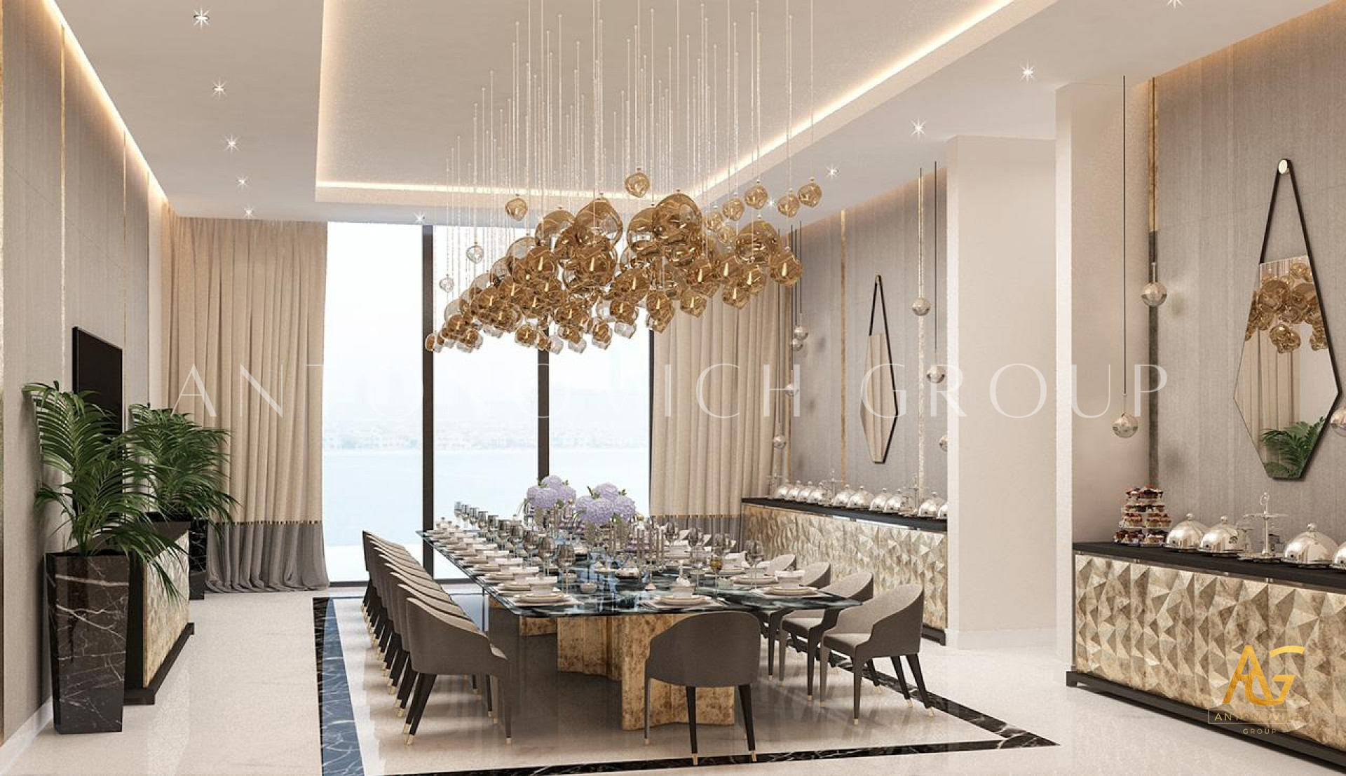 Gorgeous Dining Room Interior Design