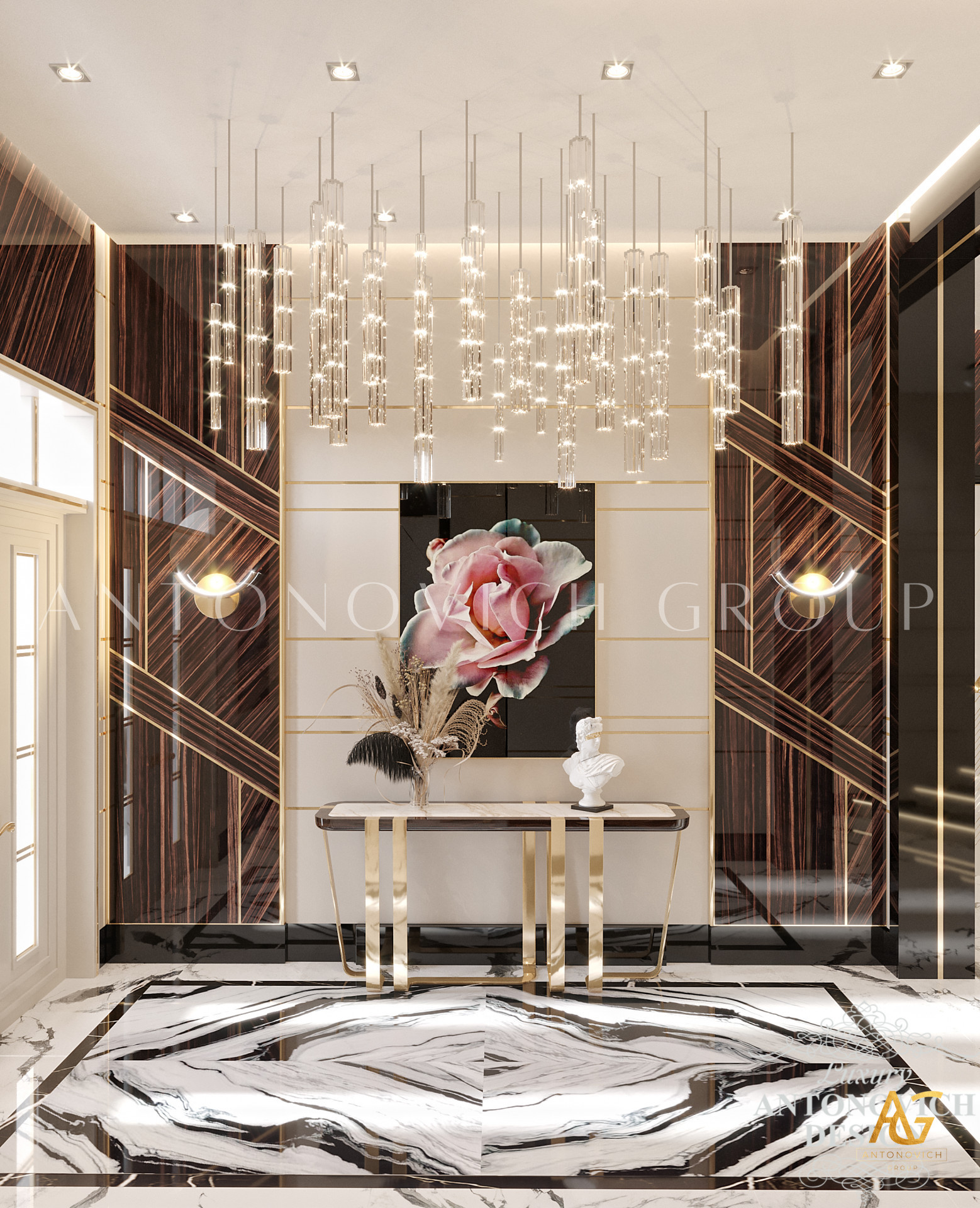 Sophisticated Entrance Design Idea