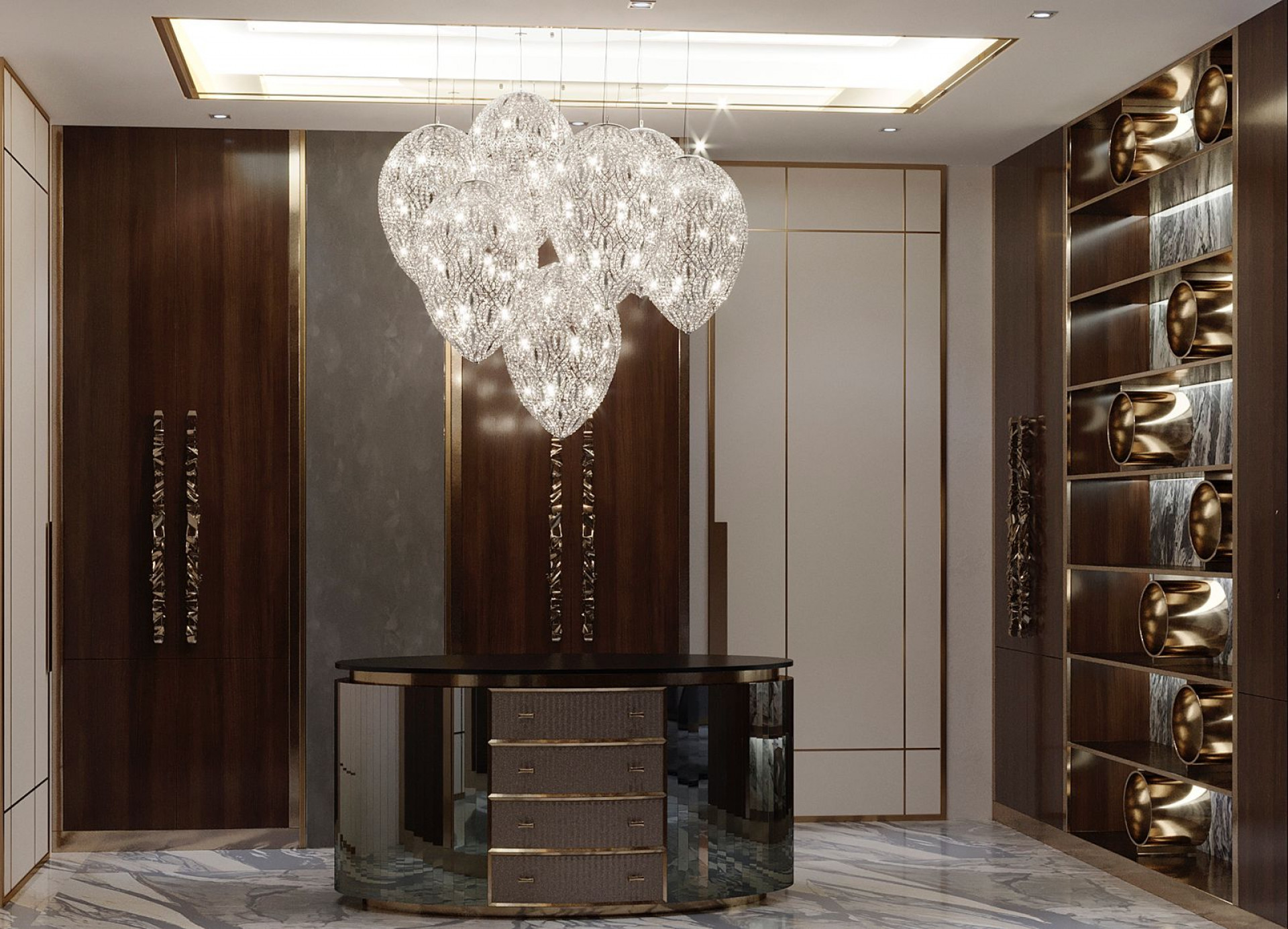 Magnificent Dressing Room Decorating Idea