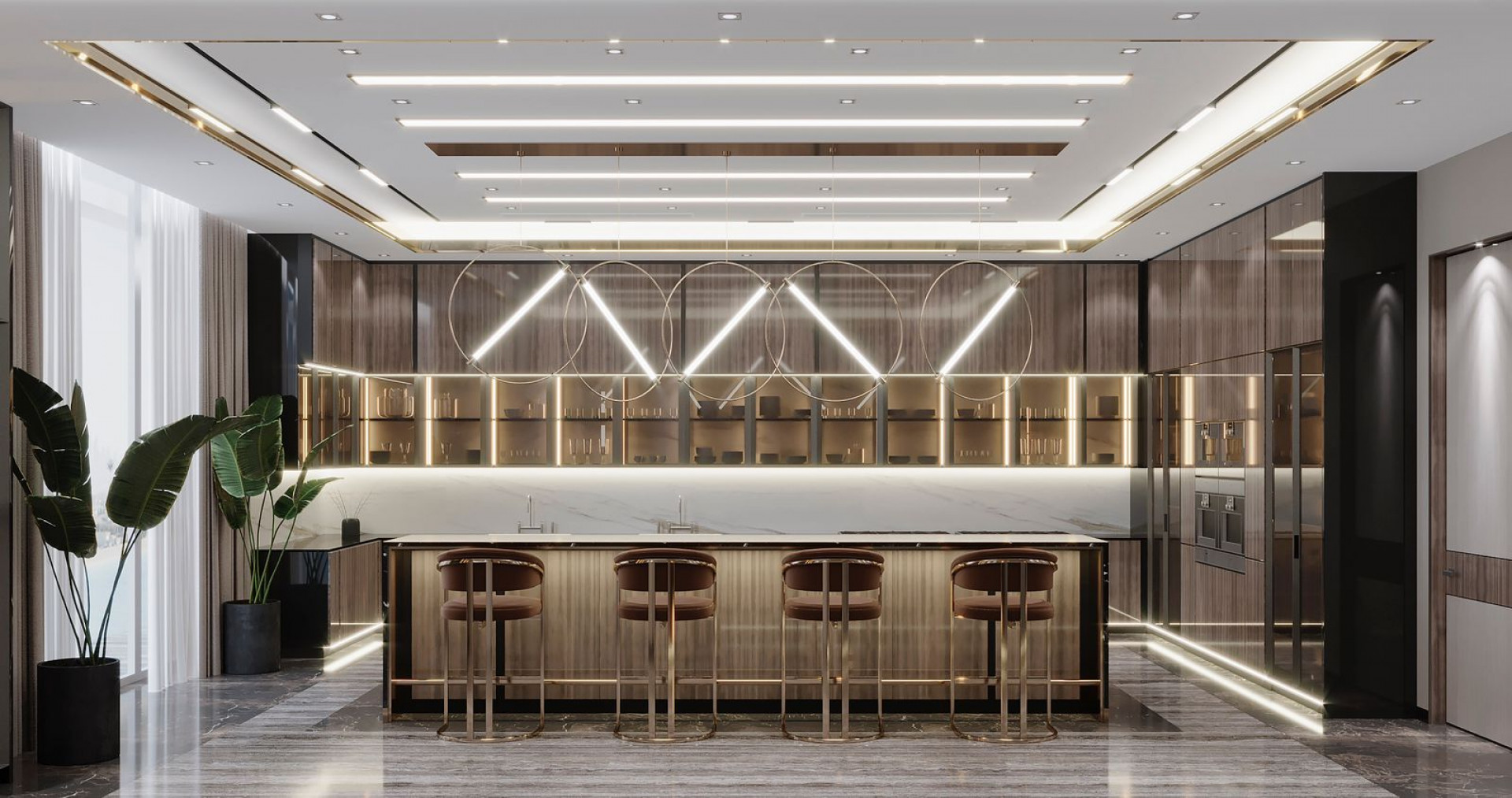 Spacious Luxury Kitchen Design