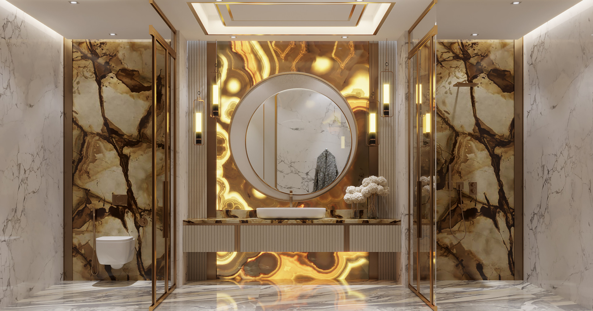 Exclusive Bathroom Design Idea