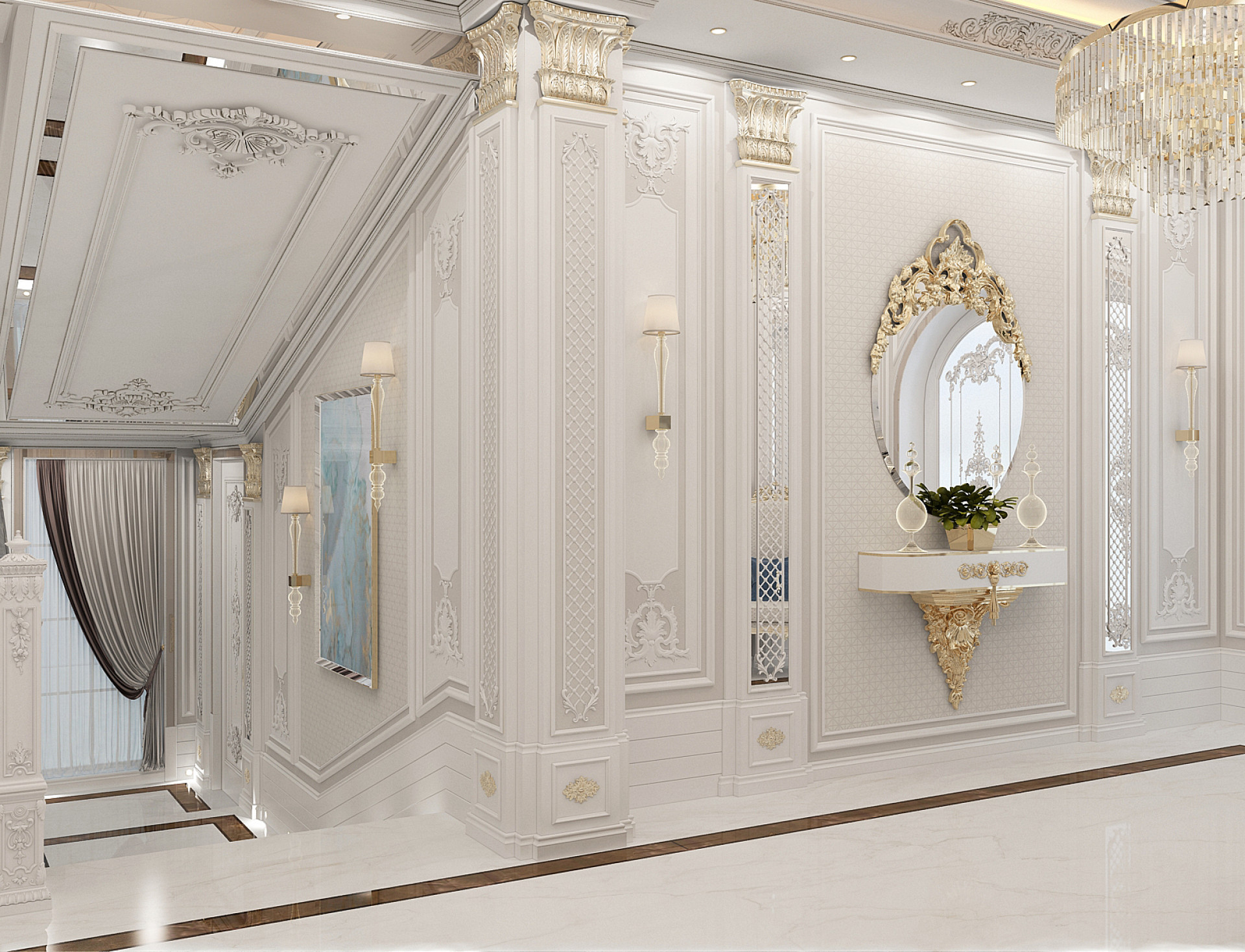 Entrance Design in Classical Style