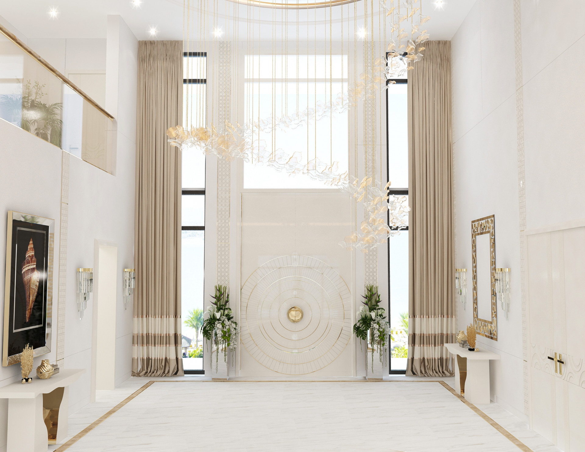 Modern Style Of Entrance Design