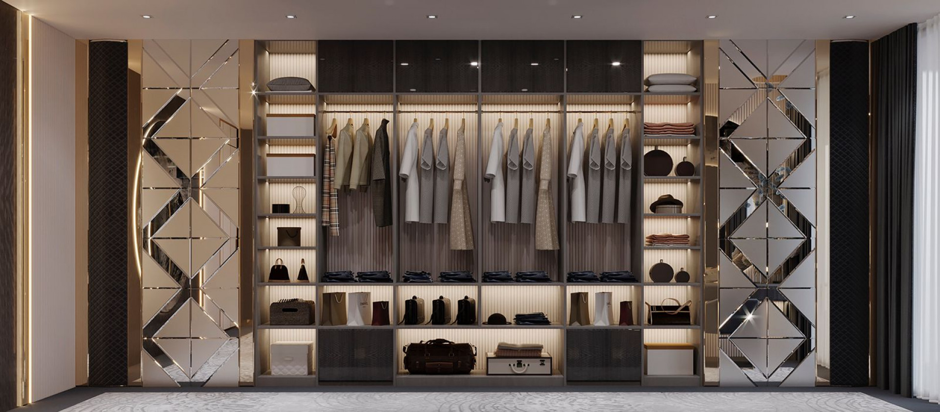 Exquisite Dressing Room Design
