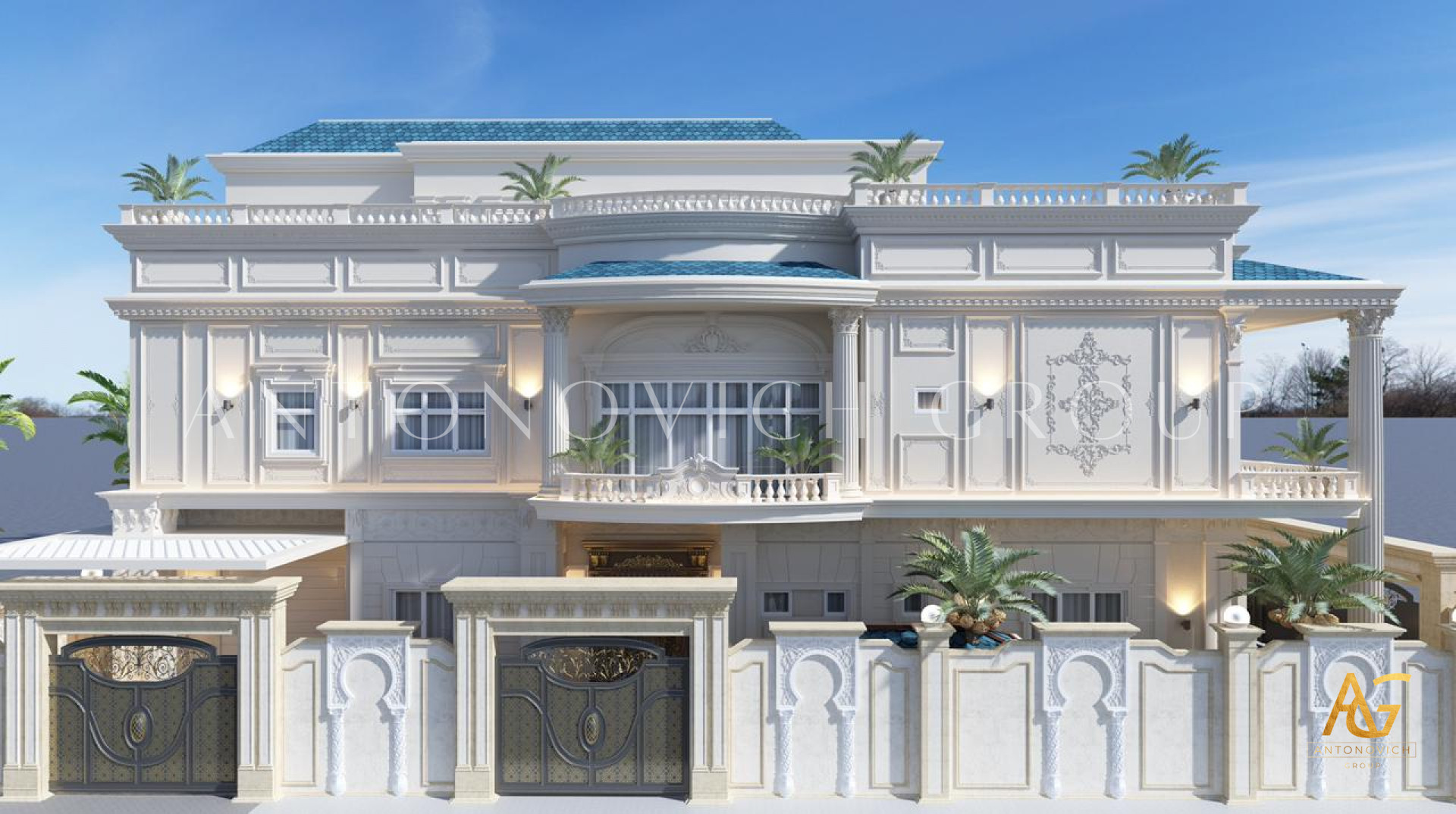 The Jeddah villa Saudi Arabia, Interior design and exterior design service