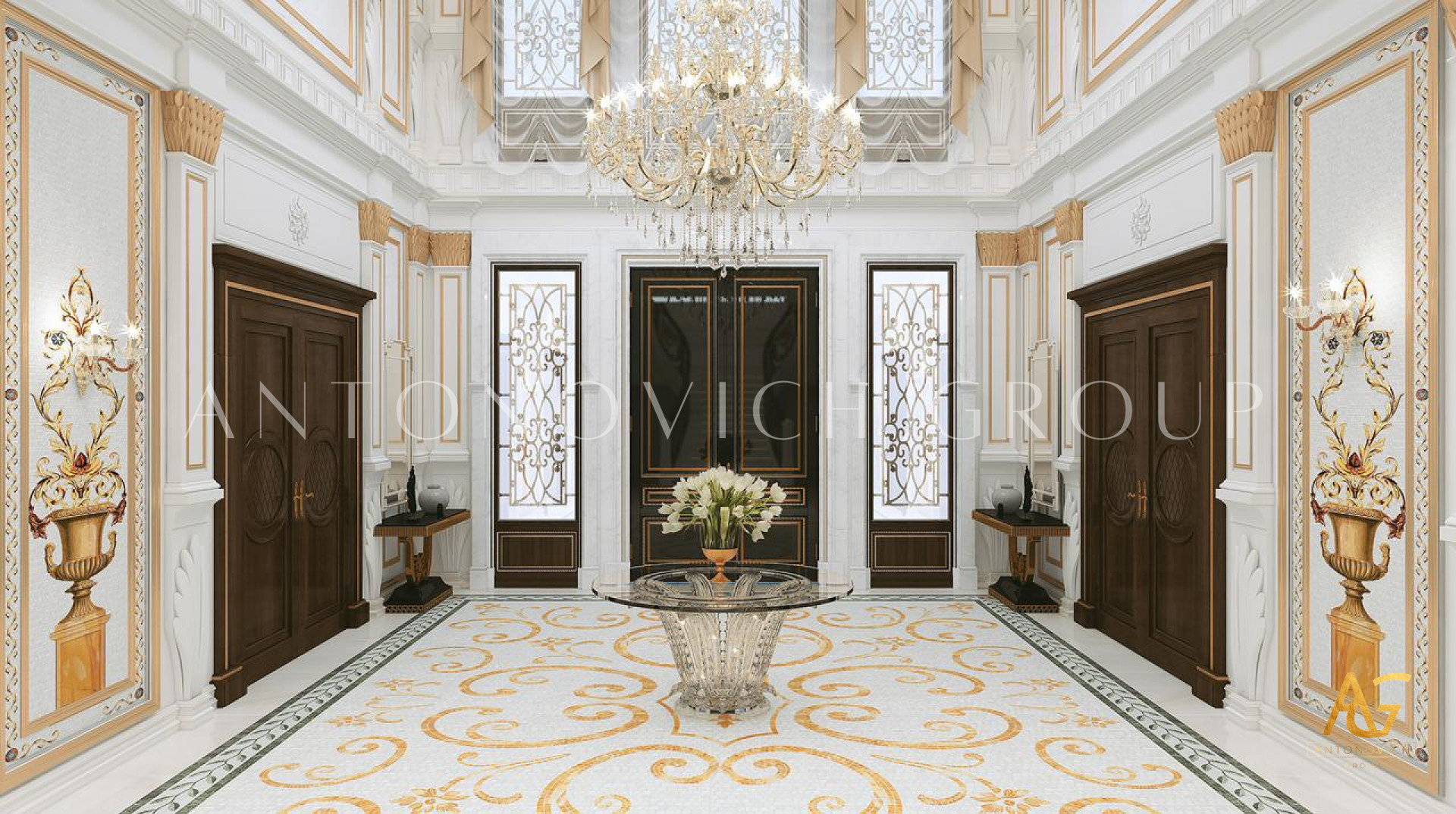 Luxurious Entrance Design | Antonovich Group