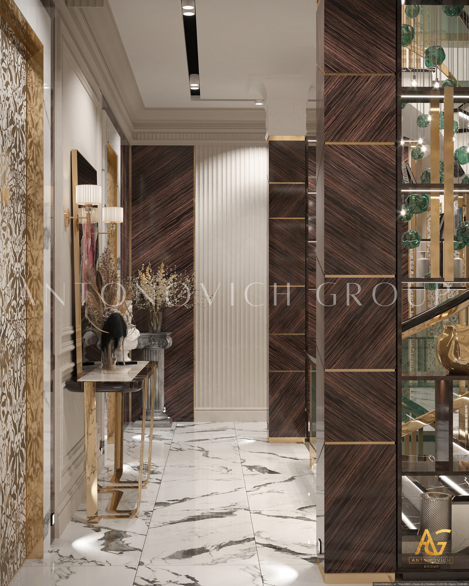 Refined Villa Interior Design