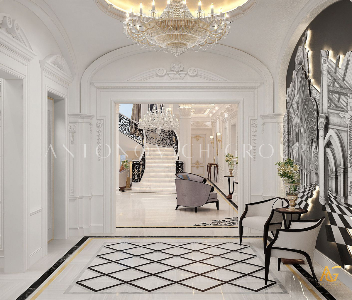Elegant Entrance Design Idea