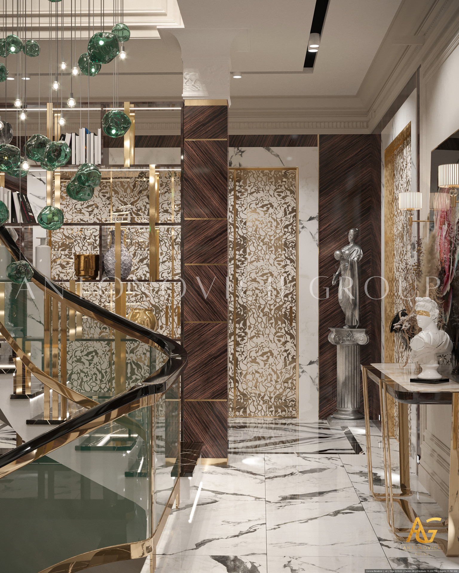 Refined Villa Interior Design