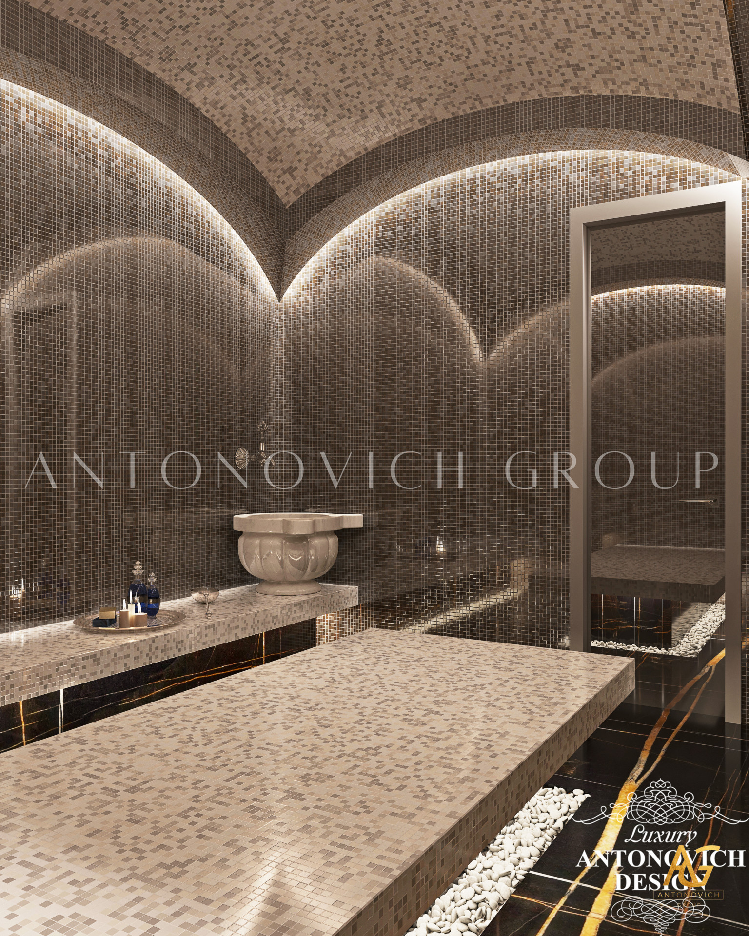 Modern Hamam Design | Antonovich Group