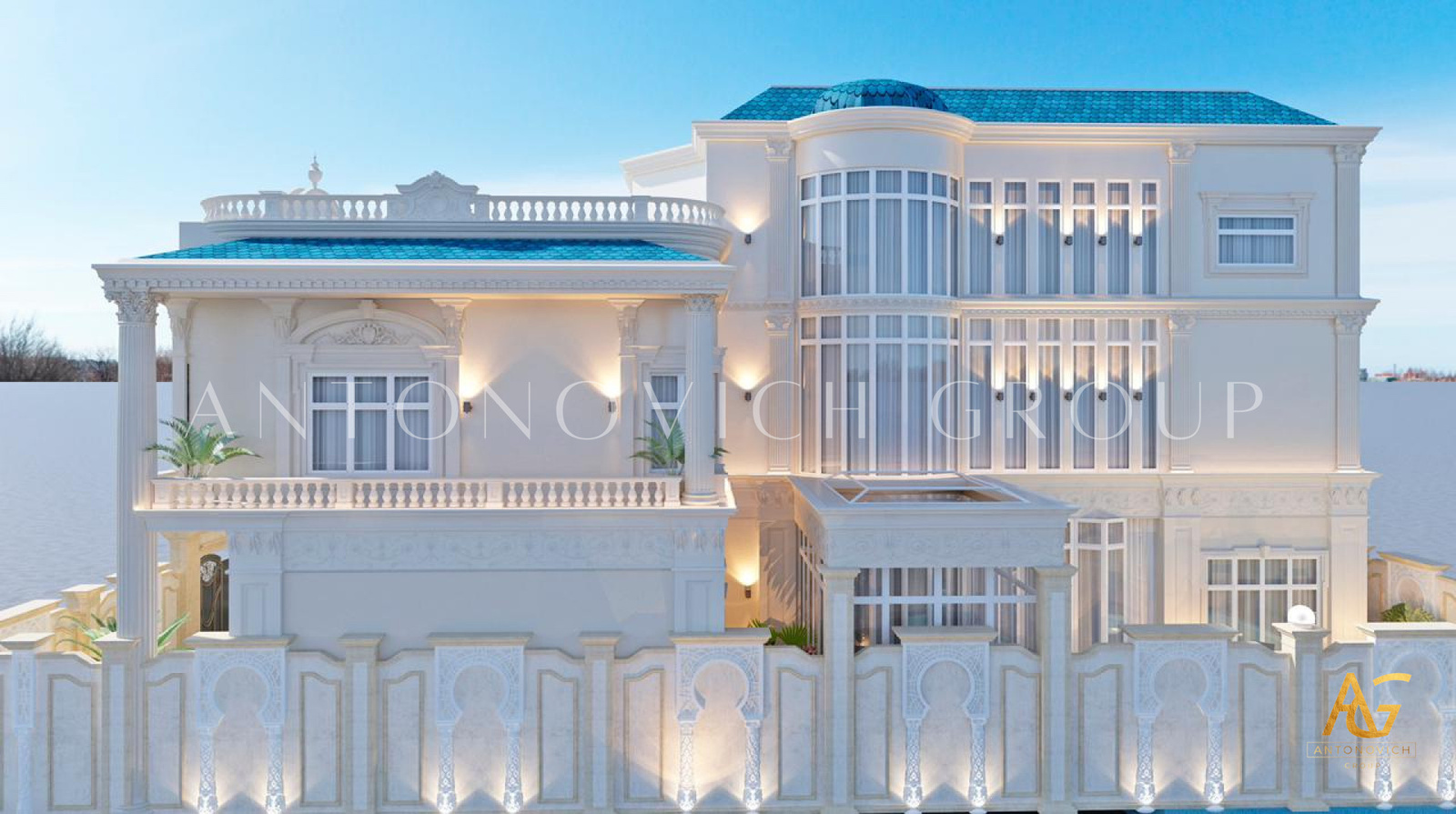 The Jeddah villa Saudi Arabia, Interior design and exterior design service