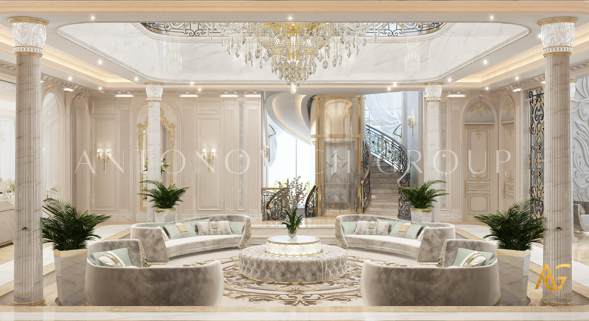 Stunning Villa Interior Design in Dubai Hills