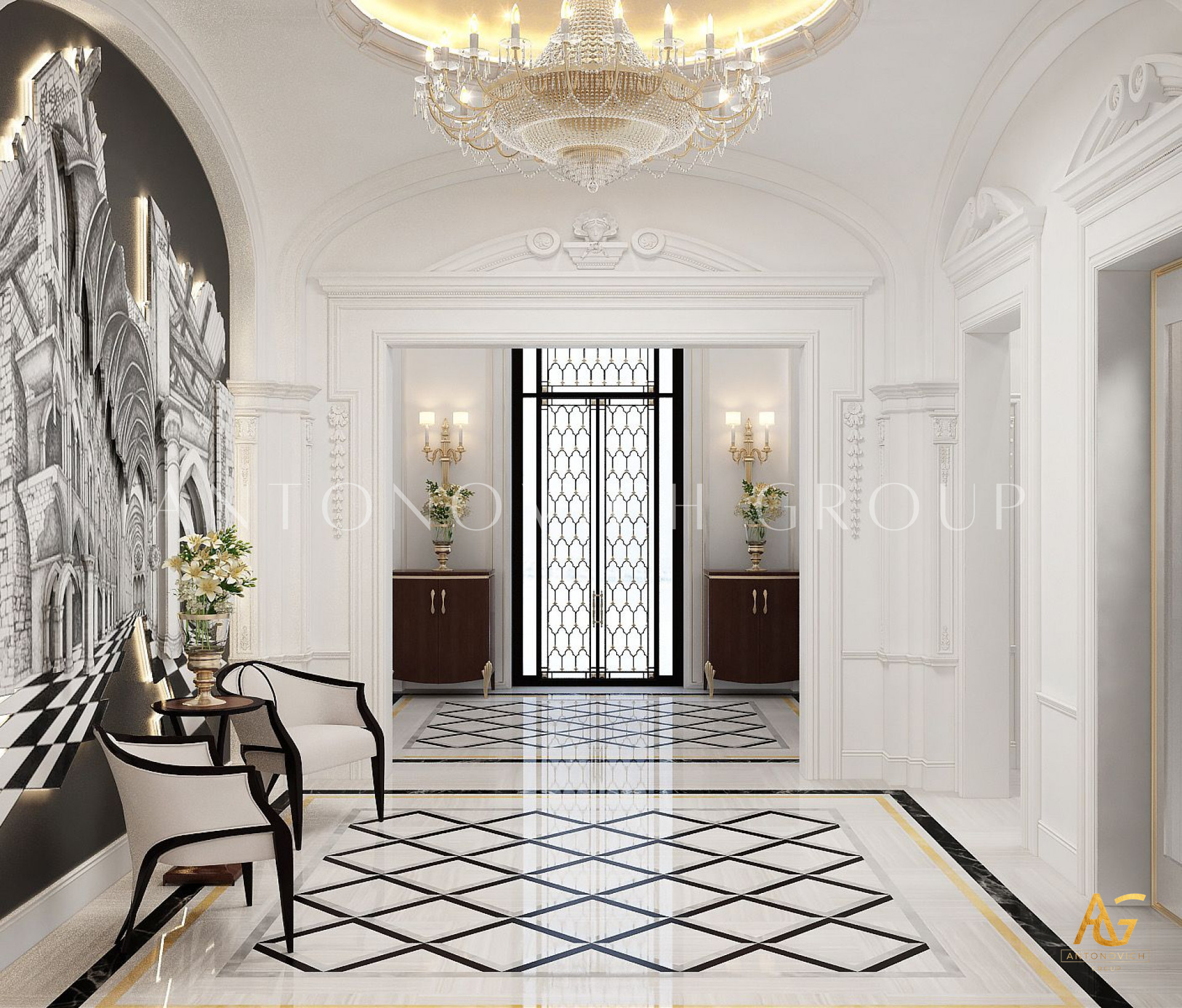 Elegant Entrance Design Idea