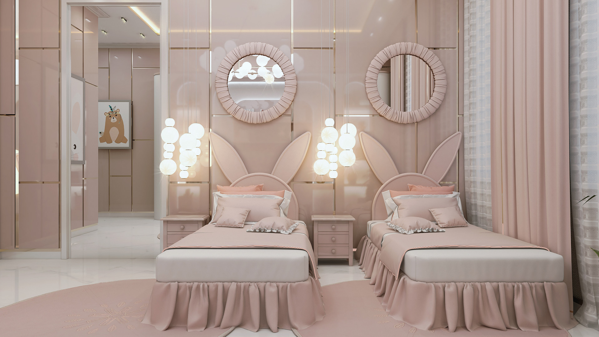 CREATIVE INTERIOR DESIGN FOR KIDS BEDROOM