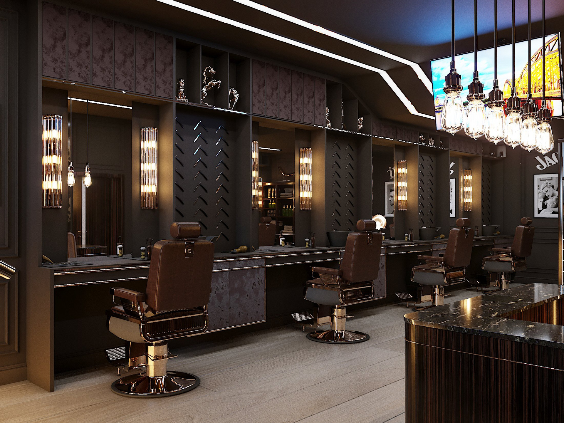 Barbershop Interior Design