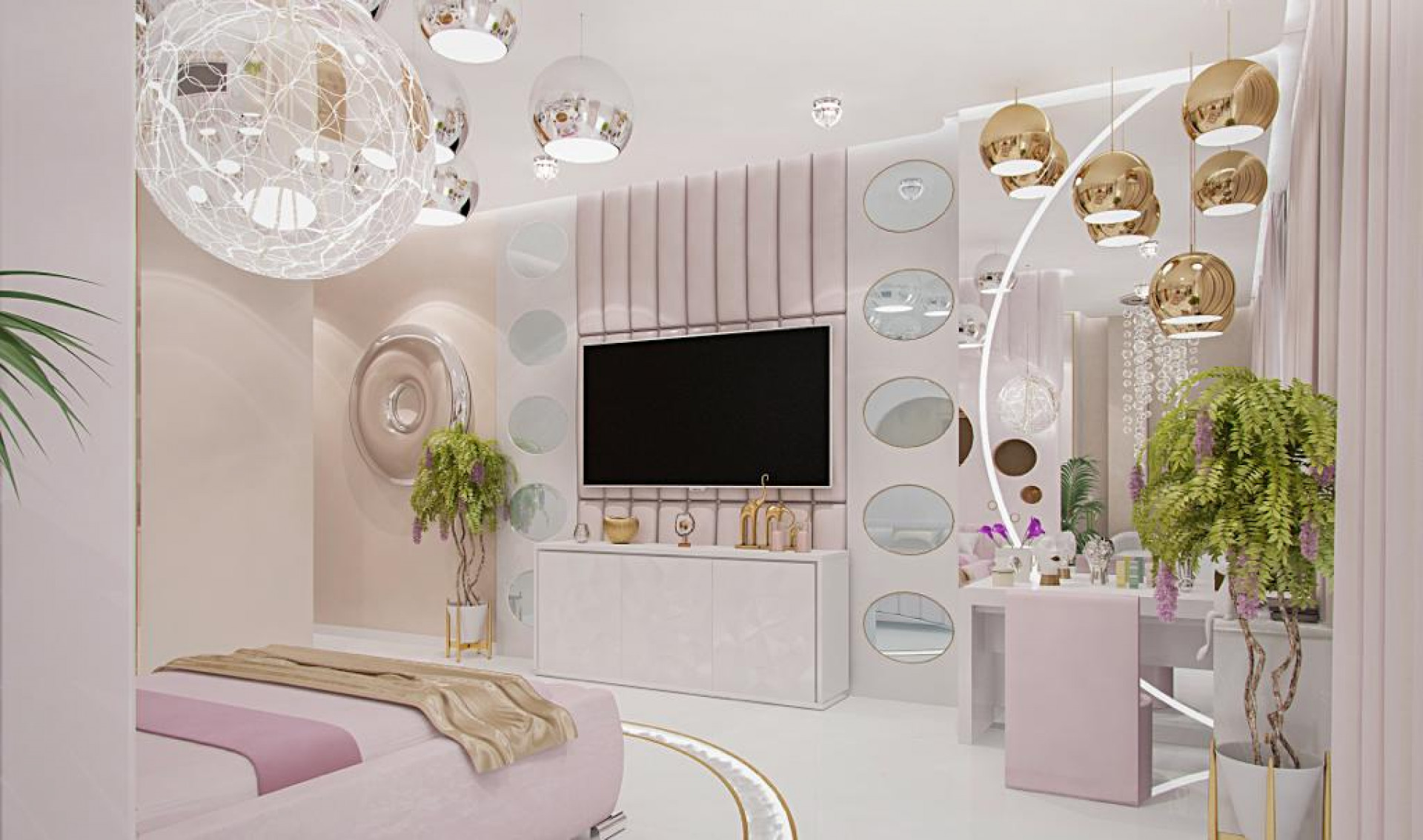 Modern bedroom designs in Jeddah