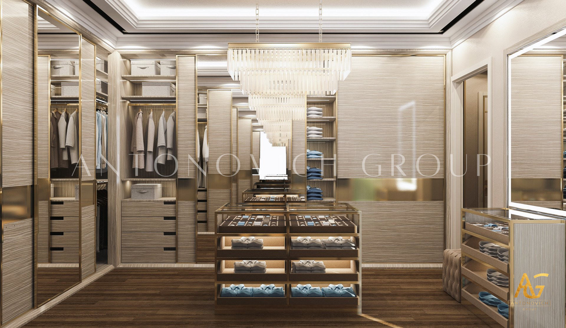 Elegant Dressing Room Design