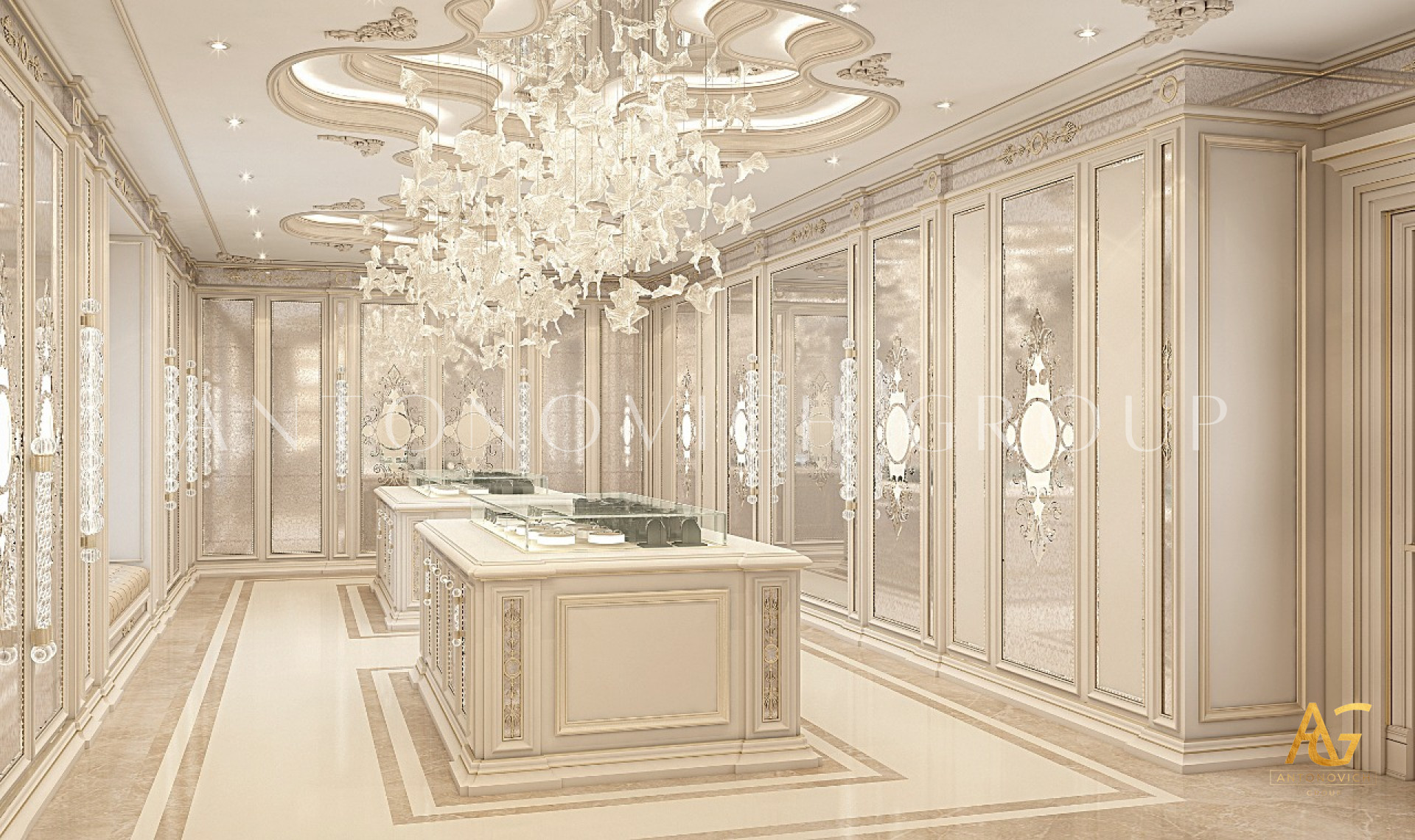 Classic Luxury Dressing Room Design