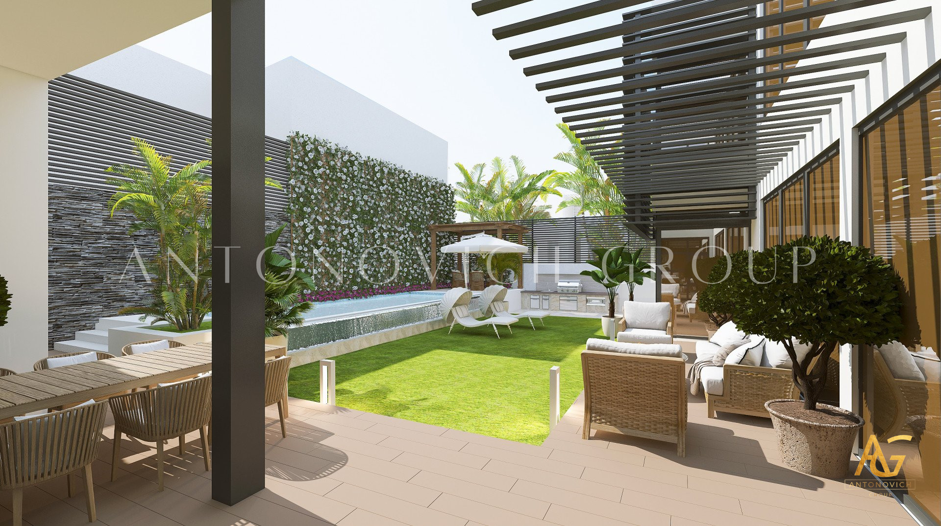 تصميم المناظر الطبيعية حسب الطلب