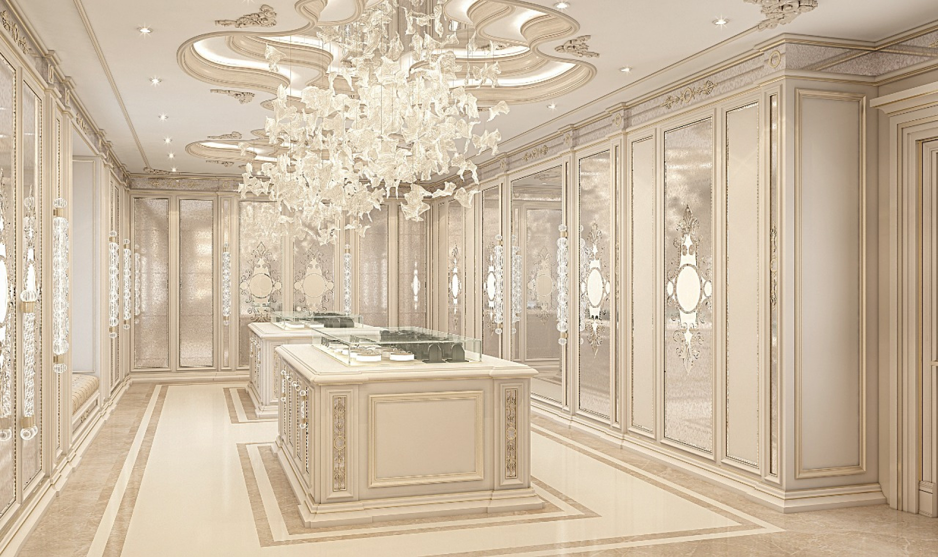 Classic Luxury Dressing Room Design