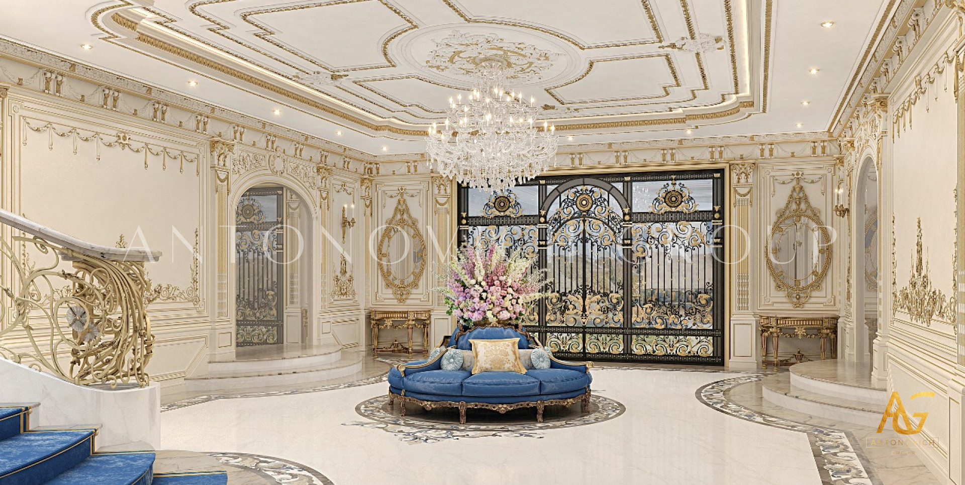 Magnificent Villa Design in Abu Dhabi