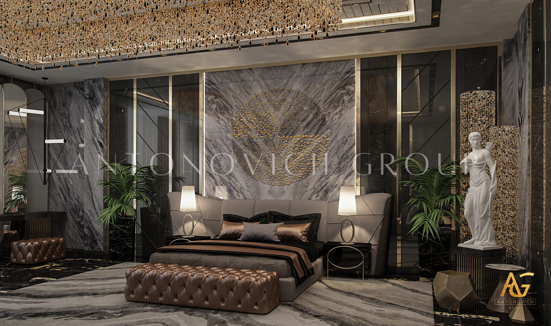 فكرة تصميم غرفة نوم ابداعية