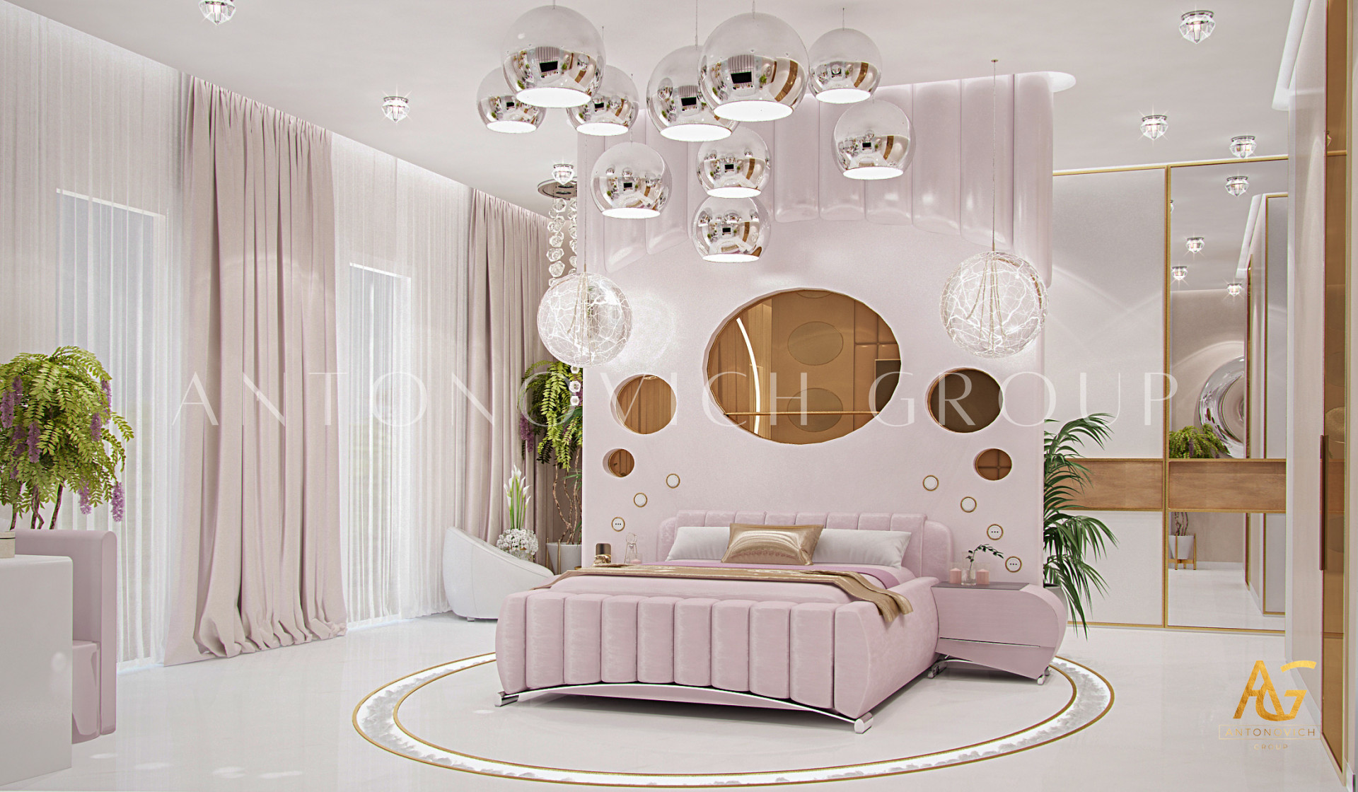 فكرة تصميم غرفة نوم مذهلة