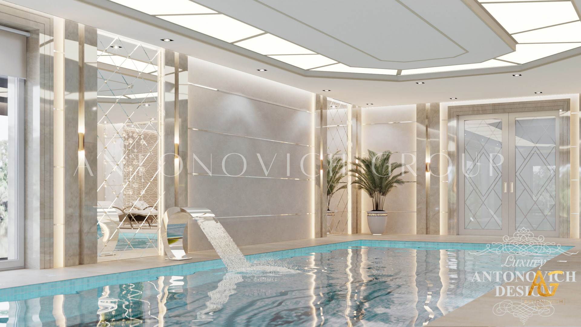 Stylish Swimming Pool Design Idea