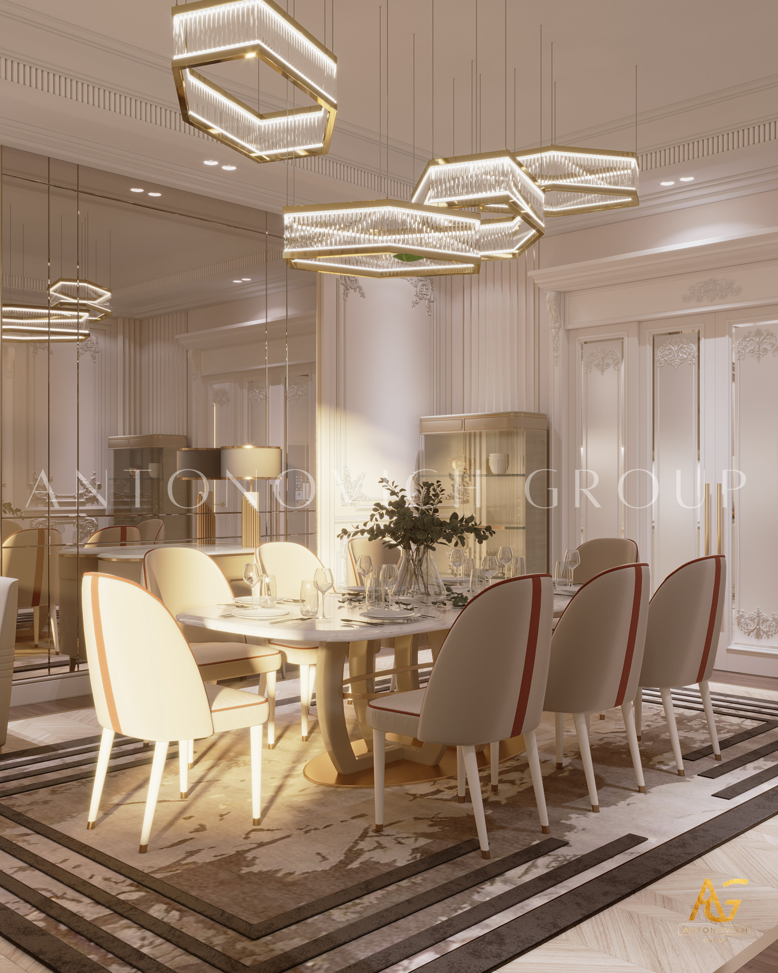 Exclusive Dining Room Design Idea