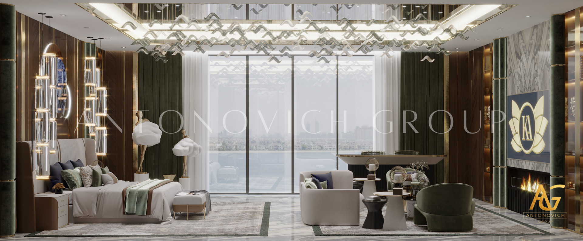 Creative Bedroom Design For A Villa In Cambodia