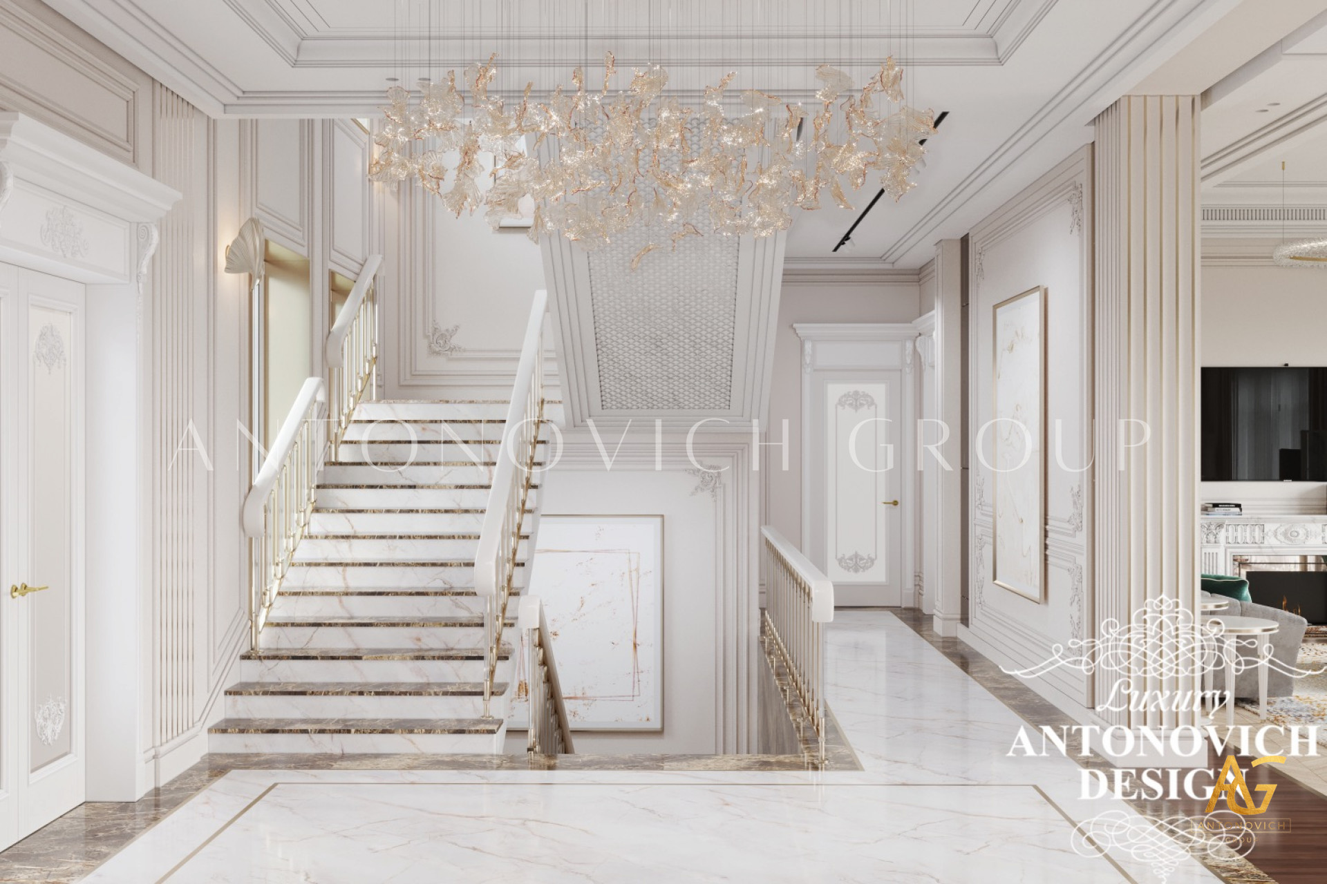 تصميم شقة داخلي بأجواء مريحة