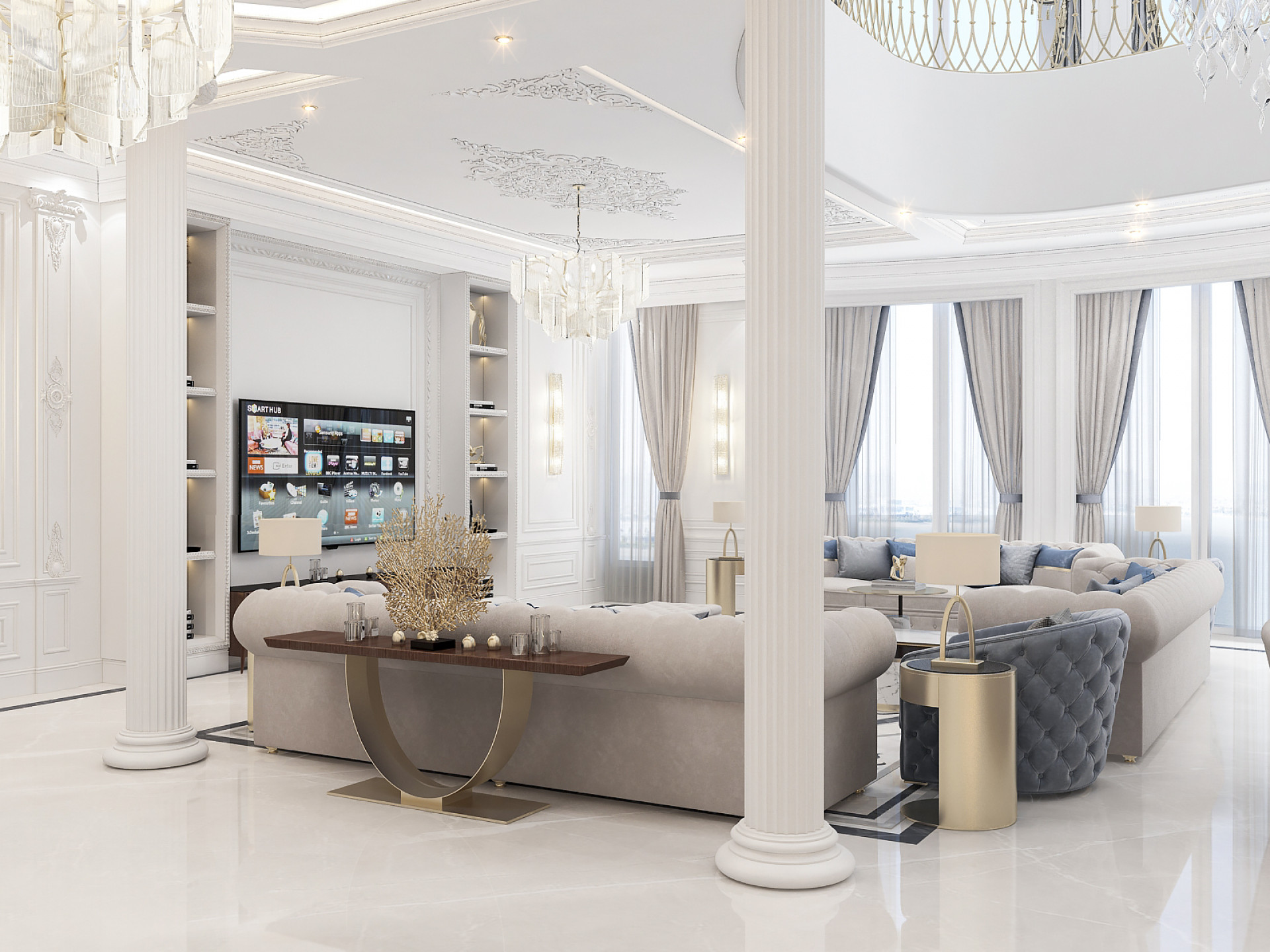 Fabulous Villa Interior Design - Al Meydan Dubai