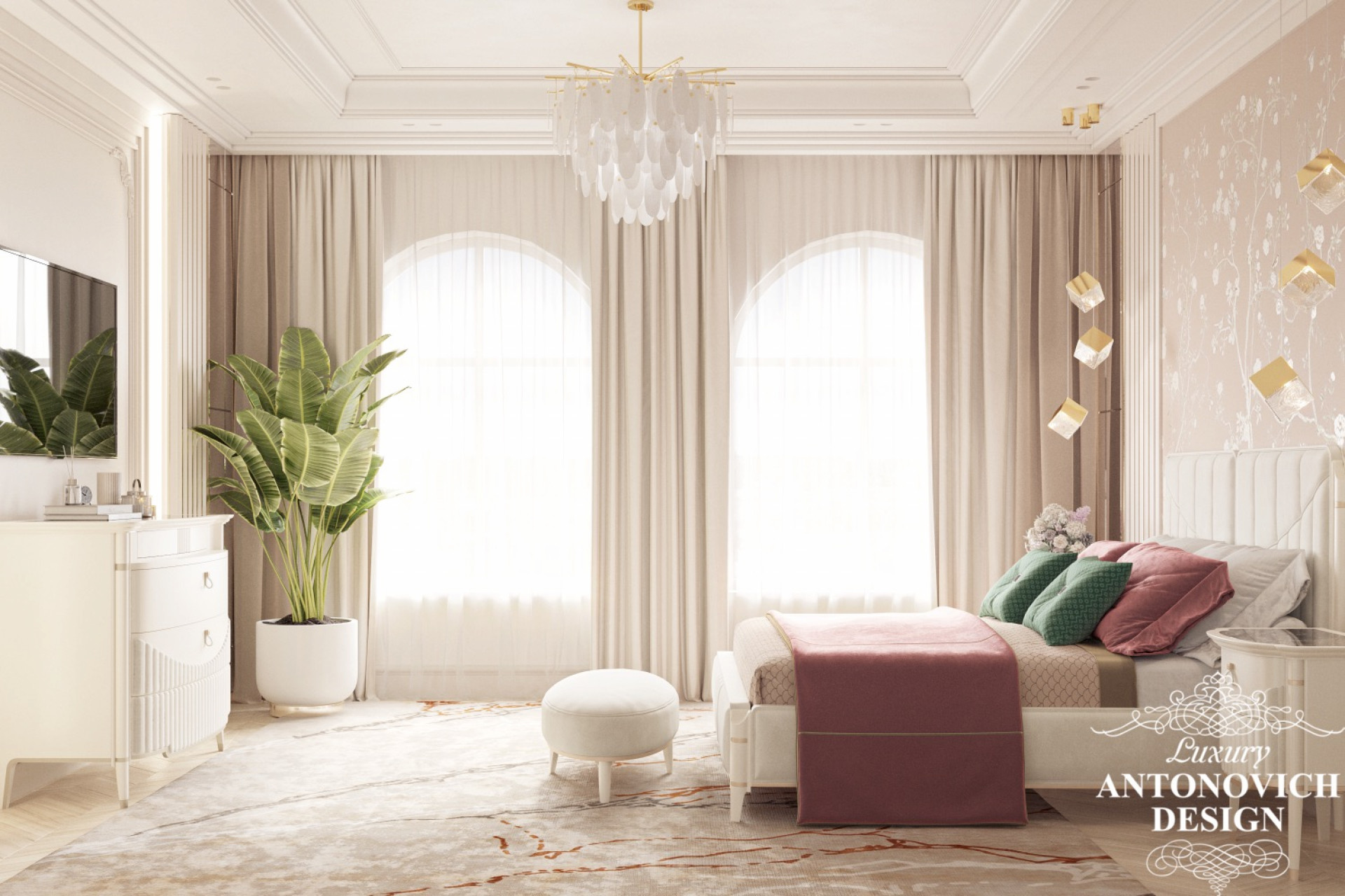 Bright Luxury Apartment Interior Design