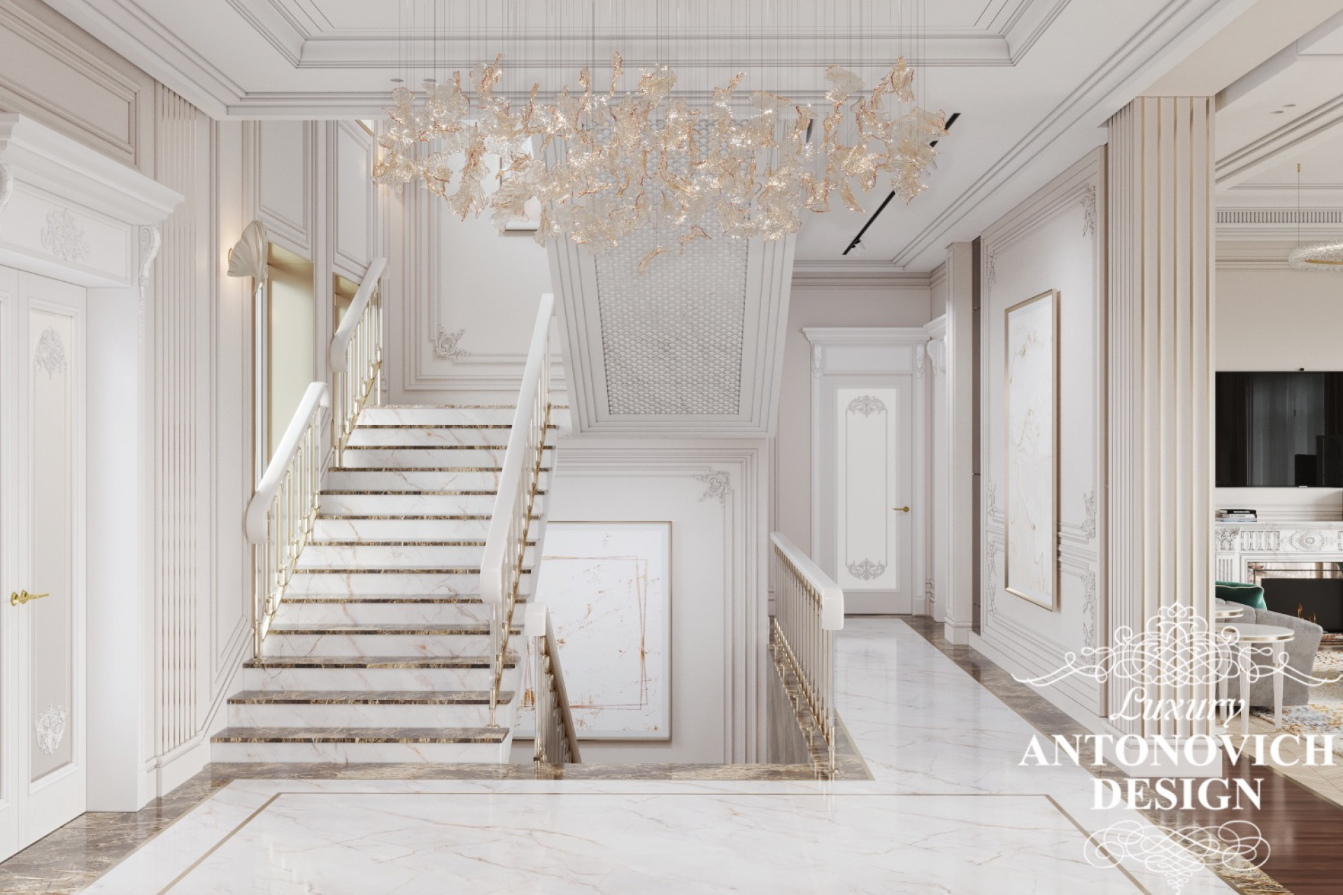 Relaxing Apartment Interior Ambiance