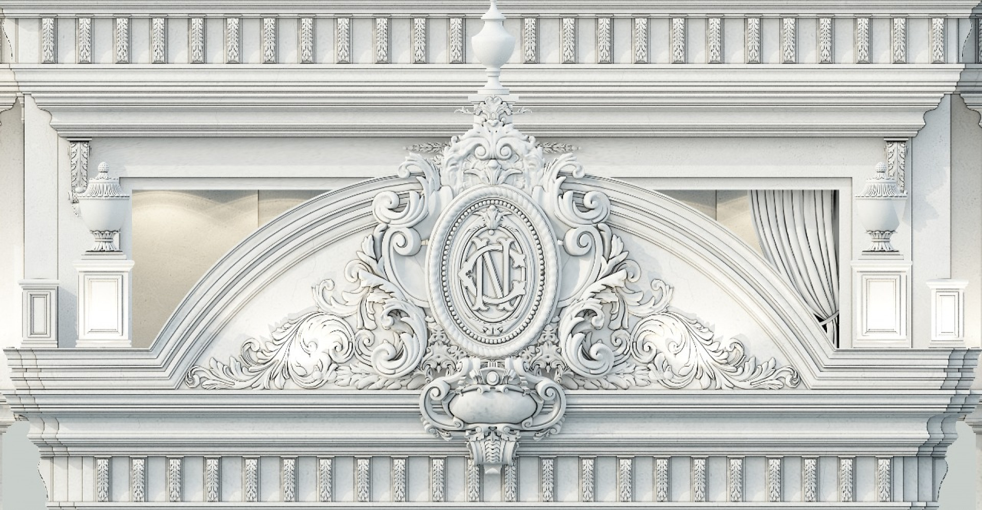 Royal Exterior Design in Cambodia
