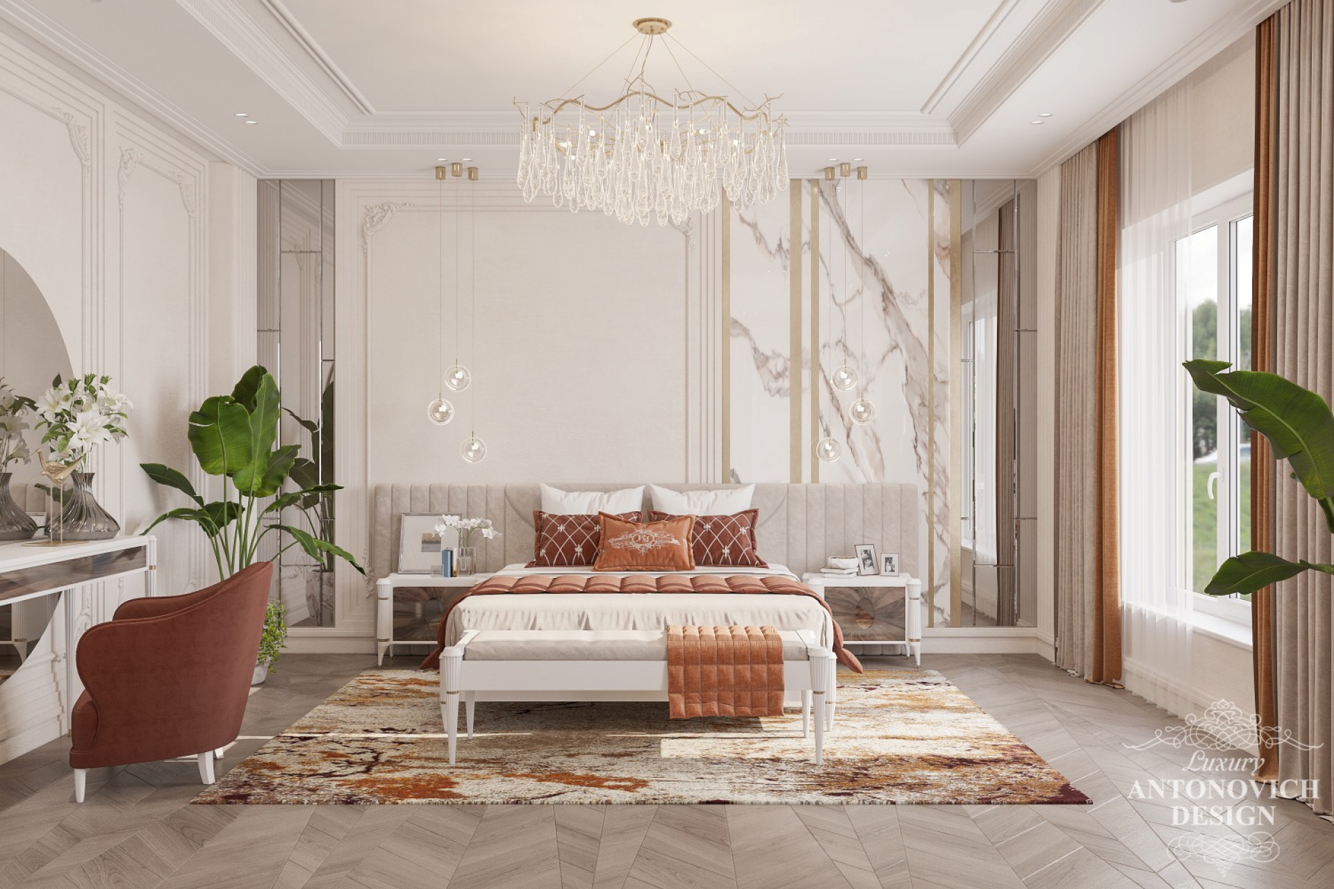 Contemporary Huge Apartment Interior Ideas
